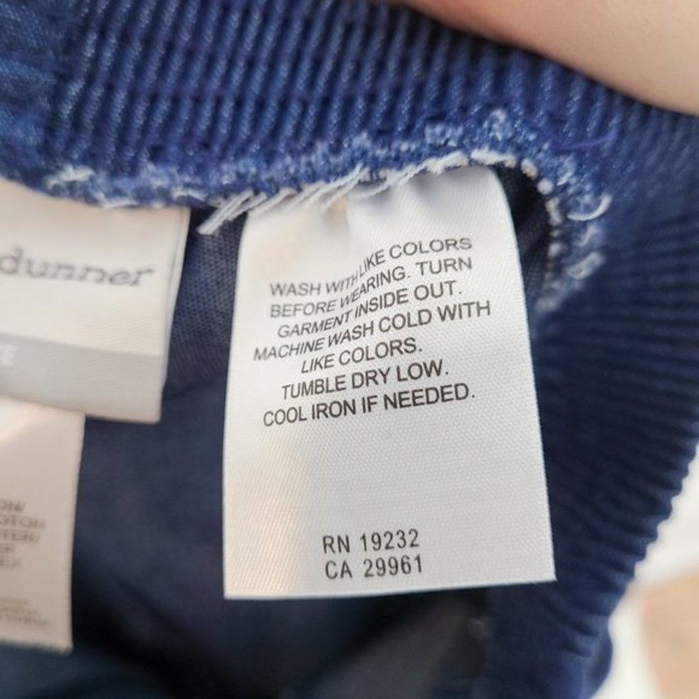 ALFRED DUNNER Grandma Pull on Wide Leg Pants 16P 16 Petite Blue TikTok - Picture 6 of 6
